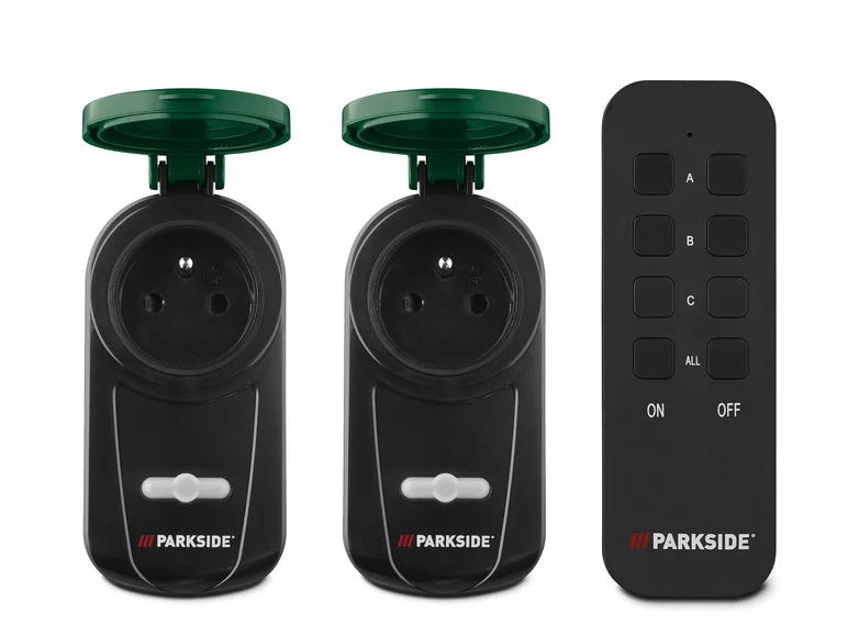 PARKSIDE® Set de 3 prises télécommandées pour extérieur