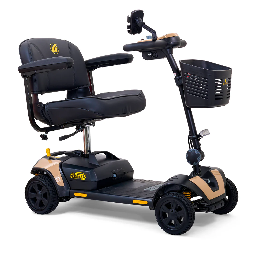 Golden Tech Buzzaround XLSHD 4-Wheel Portable Scooter with Suspension