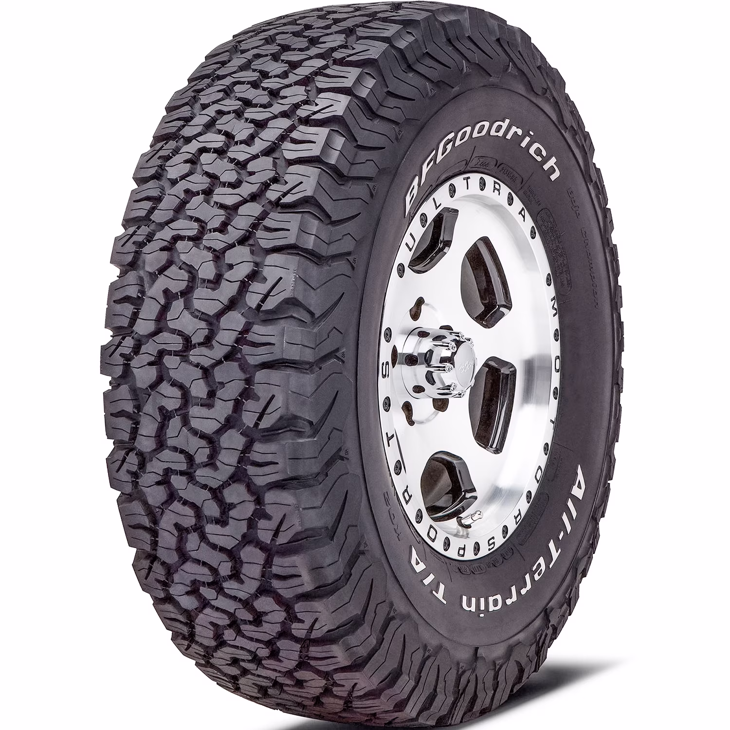 BFGoodrich All-Terrain T/A KO2 LT 265/70R17 112/109S C 6 Ply AT A/T Tire Fits: 2017 Chevrolet Silverado 1500 WT, 2014-15 Chevrolet Silverado 1500 WT