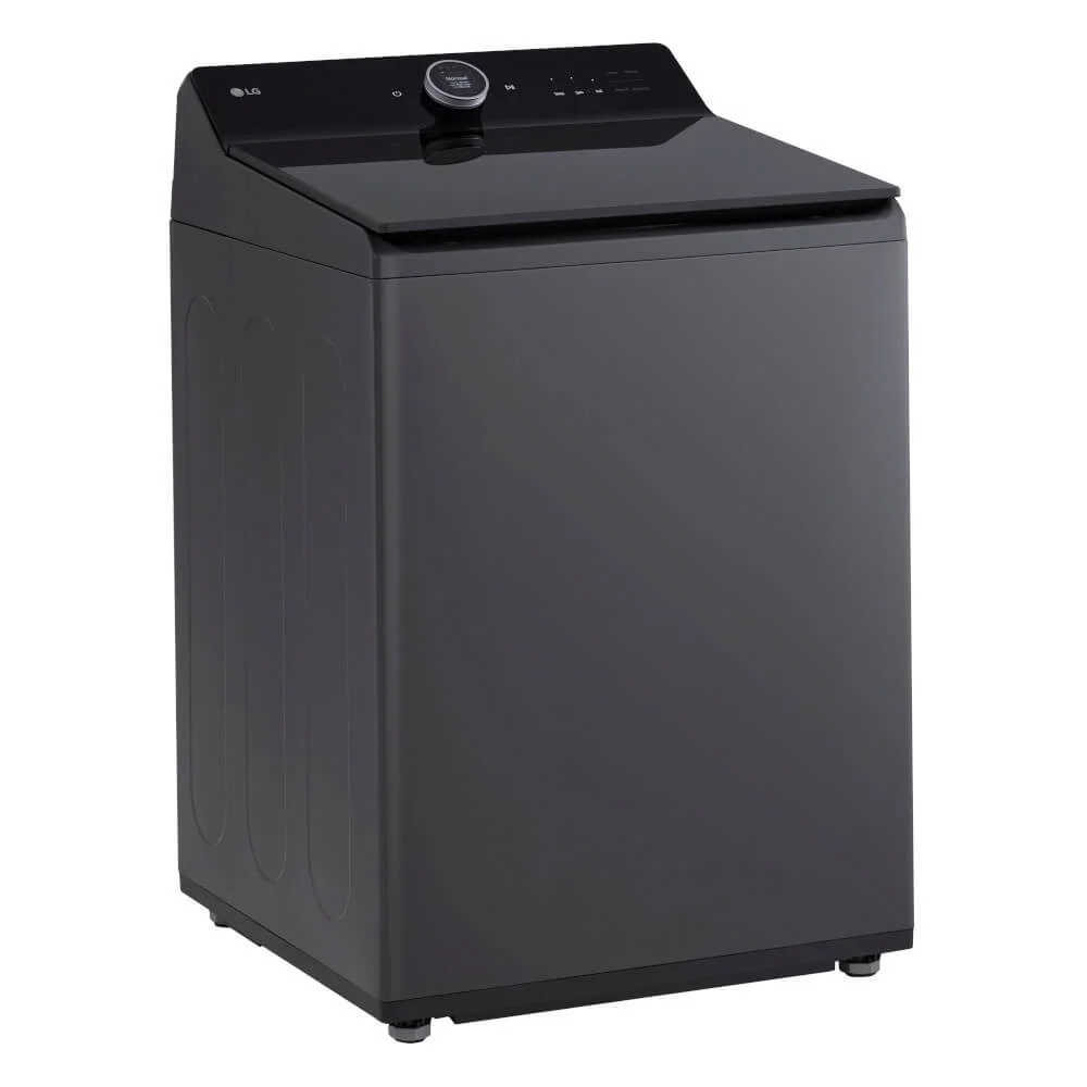 LG WT8400CB 5.5 Cu. Ft. Matte Black Mega Capacity Top Load Washer w/ EasyUnload