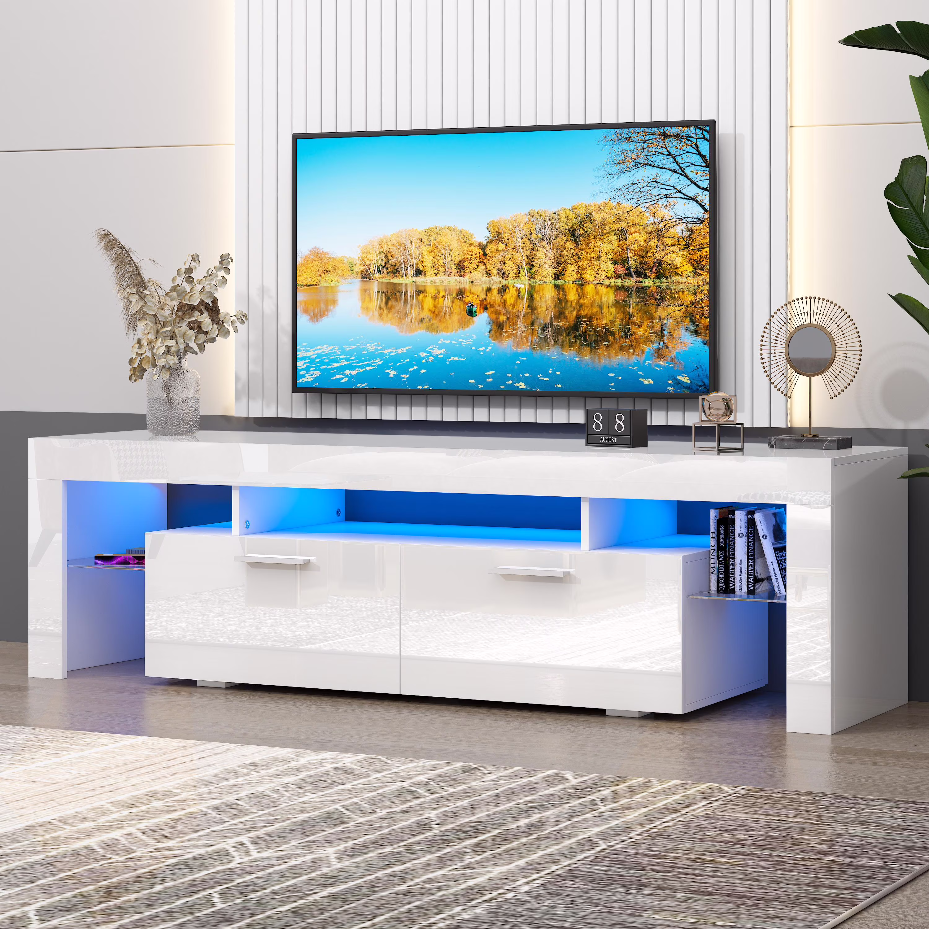 UHOMEPRO TV Stand for TV up to 70
